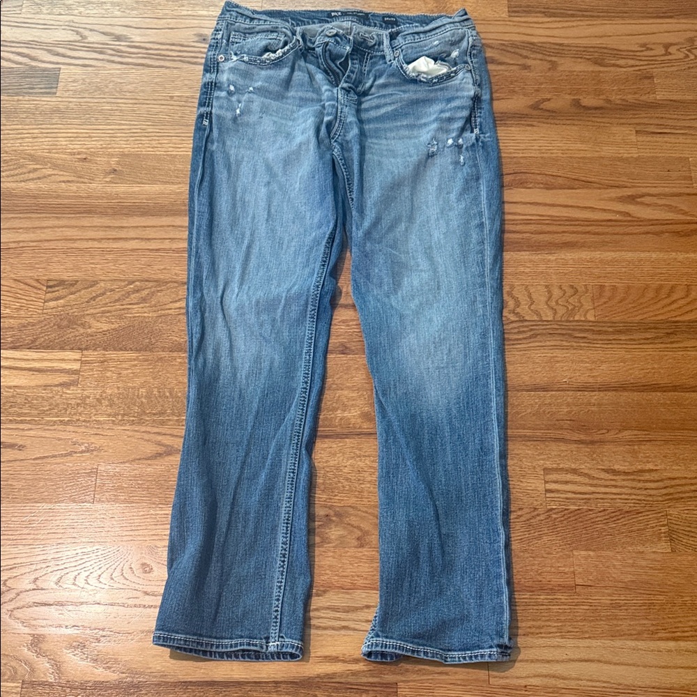 BKE Buckle Jake Straight Jeans. Like new 34x32